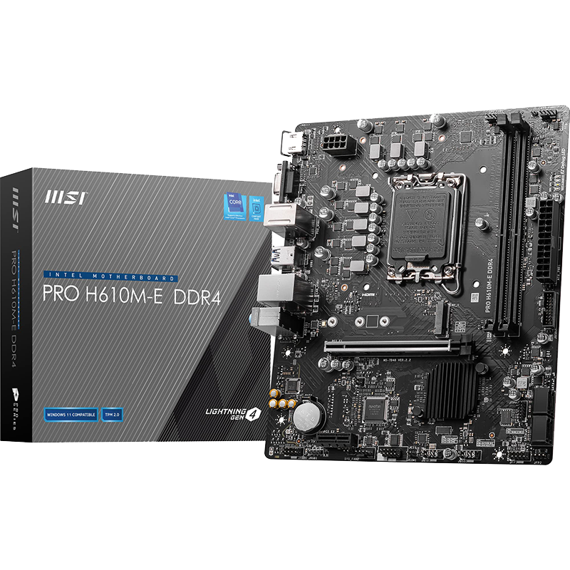 Motherboard H610 2 SLOT H Series DDR4